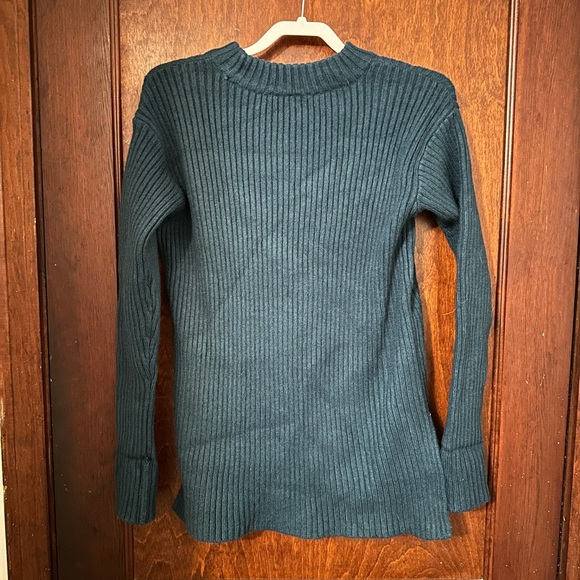 NWT Ann Taylor Ribbed Tunic Sweater XS - Picture 3 of 6